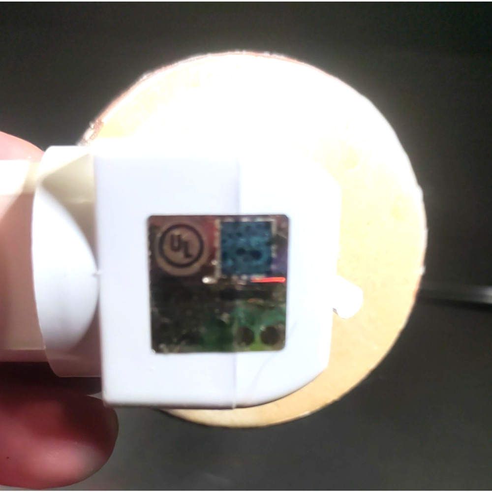 Lighthouse Night Light White Ceramic Off and On Switch Beach Ocean Nautical - Picture 9 of 9